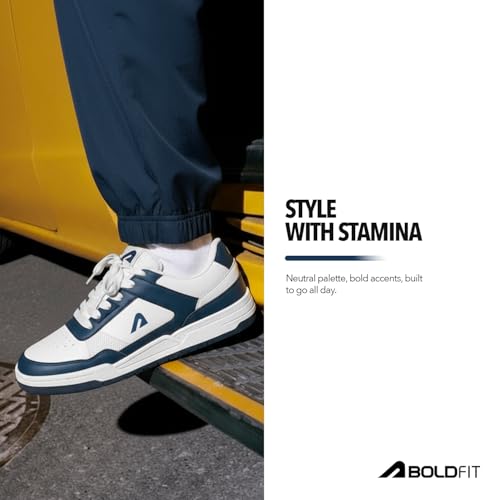 Image of Boldfit Sneakers for Man Lightweight Shoes for Men Comfortable Sneakers for Men Air Mesh Casual Shoes Mens Soft Cushion Insole Lace Up Casual Boys Shoe Sneaker DripBloc