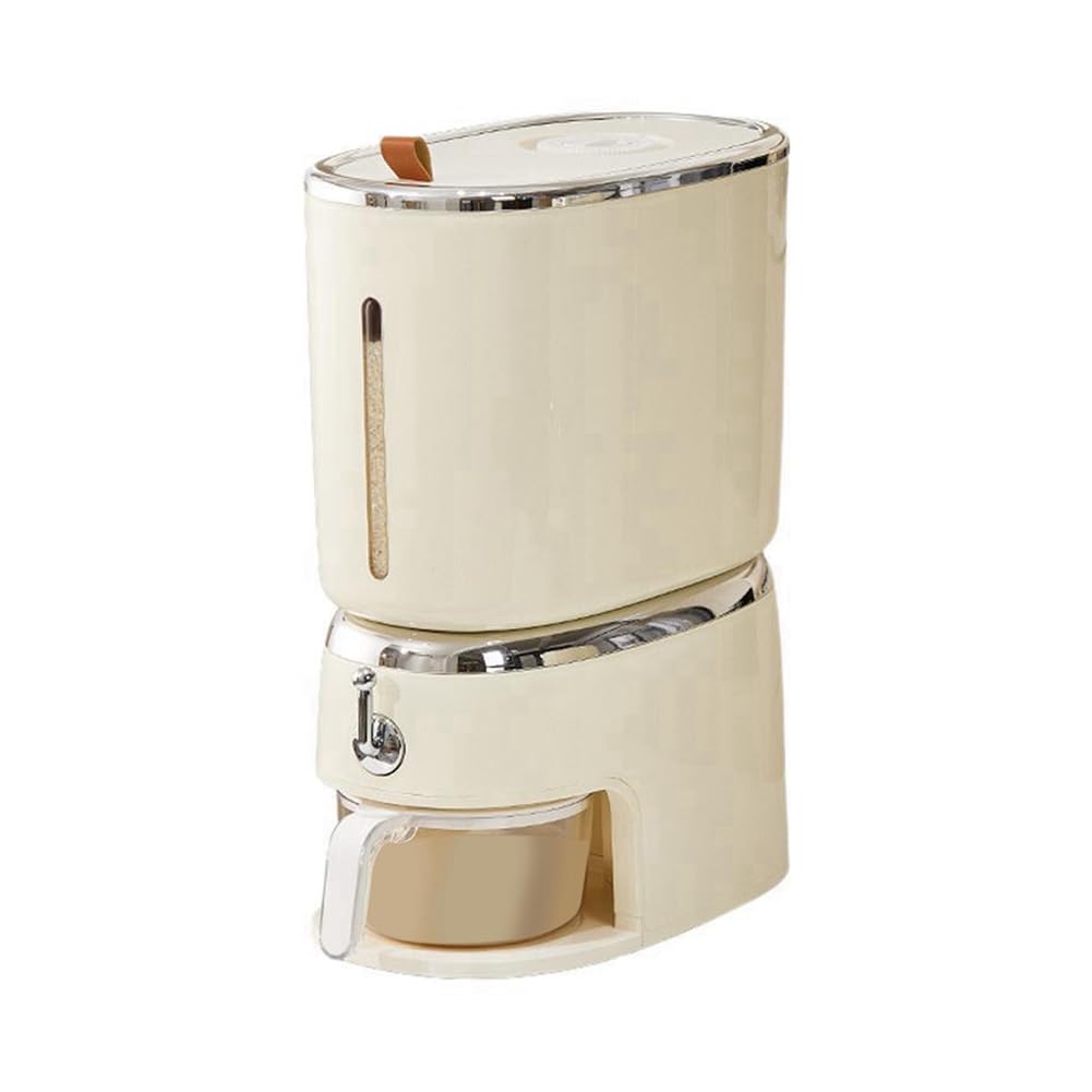CTRLZS Sealed Rice Bucket Grain Powder Boxes Storage Container Control Kitchen Food Storage Supplies