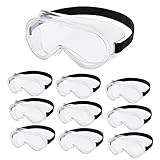 [山本光学] 保護ゴーグル YG-5090HFN 無気孔タイプ【10個セット】 くもり止め 感染 飛沫対策 日本製 JIS規格品 紫外線カット