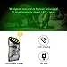 Feeder Hog Vizzlema Outdoor Solar Feeder Light for Hunting with Motion Sensor and Green Light (Pack of 2)
