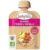 ミトク ベビービオスムージーアップルストロベリーバニラ 90g