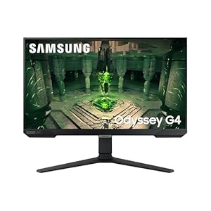 Samsung Odyssey G4 LS25BG400EUXXU 25″ 240Hz 1ms IPS Full HD Gaming Monitor – 240Hz, 1ms, 2xHDMI, Displayport, Height Adjust