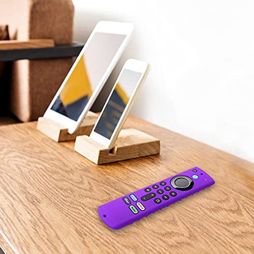 Lamptti Capa remota/capa para Fire TV Stick 4K, suporte silicone leve, antiderrapante, à prova choqu