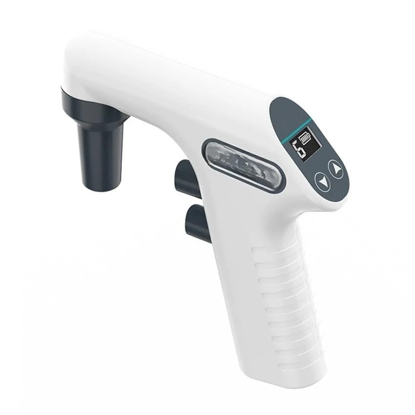 Micropipeta de laboratorio, Controlador de pipeta eléctrico de 200 ml, pantalla digital, bomba de pipeta electrónica automática for laboratorio, equipo de laboratorio, pipeta