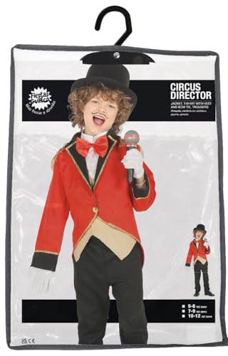 Guirca Boys Halloween Circus Ringmaster Costume Kids Fancy Dress (Small) - Image 3