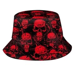 Red Halloween Spooky Skull
