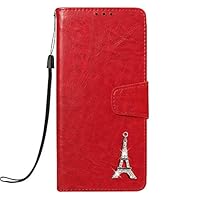 Algopix Similar Product 11 - Flip Case for iPhone Xs Max dark red