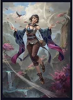 Izumi - Wind Mage - 100 TCG Card Sleeves (FN21S) - Fantasy North (Glossy)