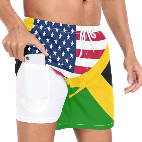 Short de bain pour entraînement de gym et plage Yuiboo taille S respirant