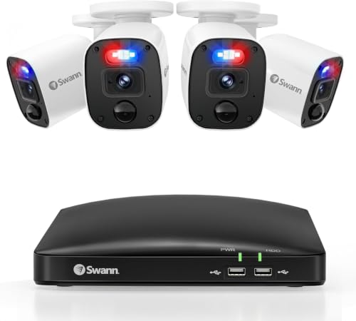 Swann 4CH 1080p Wired Camera System