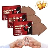 Anti-Alkohol-Pflaster, 18 Stück Wasserfeste Pflaster Zur Alkoholprävention, Tragbares P-flaster...