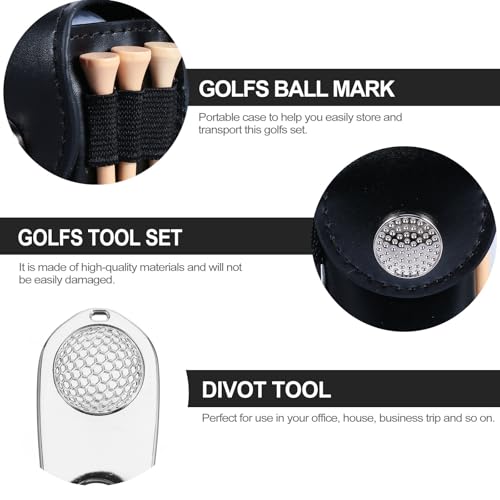 Ensemble d'outils de golf portable en PU pour l'entraînement intérieur - 3