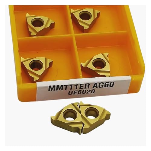 Insert carbure MMT11IR UE6020 de haute précision pour acier