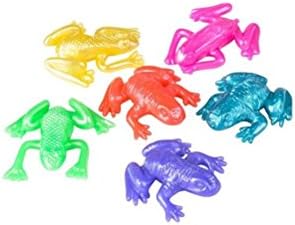 Rhode Island Novelty 2" Stretch Frogs 12 Count