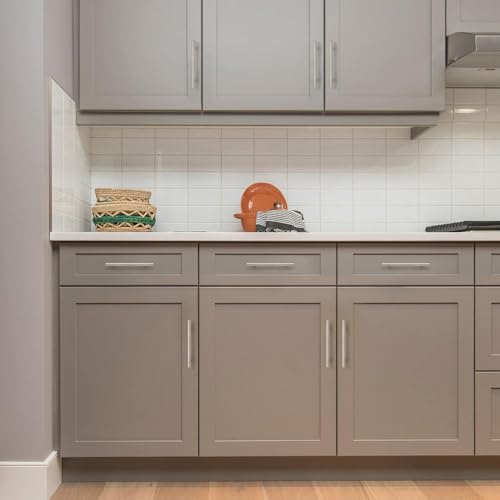 Ravinte 10 Pack 6 inch Cabinet Pulls Brushed Nickel Stainless Steel Kitchen Cupboard Handles Cabinet Handles, 3.75 inch Hole Center by Ravinte - Image 6