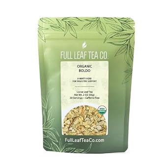 Organic Boldo - 2 oz Bag approx. 30 servings | Full Leaf Tea Co.