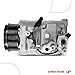 A-Premium Air Conditioner AC Compressor with Clutch Compatible with Mercedes-Benz GL320 2007-2008 3.0L, R320 ML320 2007-2009 3.0L, ML350 2010-2011 3.0L 5.5L