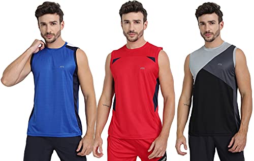 Image of FTX Men's Solid Regular Fit T-Shirt
