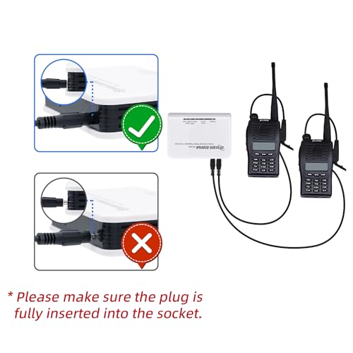 Image of Surecom Mcbazel SR-628 Cross Band Duplex Repeater Controller with 2 x K Plug 46-K Cable for Kenwood PUXING WOUXUN QUANSHENG