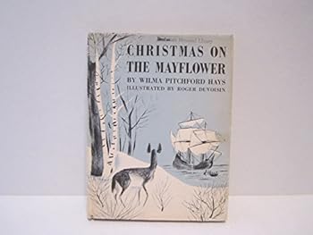 Library Binding Christmas on the Mayflower Book