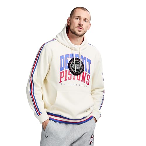 GAME 7 x NBA Officially Licensed Men's Long Sleeve Pullover Hoodie Fleece Heavyweight Sweatshirt