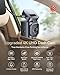 Baseus VD1 Pro Solar Dash Cam Front and Rear, 4K+1080P Dash Camera for Cars, Battery Powered Parking Mode, Starvis Night Vision, 32 GB Card Included, 5GHz WiFi, GPS, Wide Angle,Voice Control