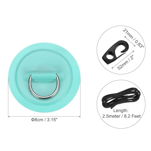 Anneau D PVC pour Paddle Gonflable : Fixez Facilement Vos Affaires sans Risque - 2