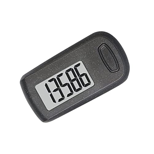 Pedometro per camminare, semplice step – grande display digitale a clip – Traccia accuratamente i passi per uomini, donne, bambini, adulti anziani