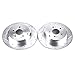 Power Stop JBR1332XPR Rear Evolution Drilled & Slotted Rotor Pair For Acura MDX 2007-2013, Acura ZDX 2010-2013, Honda Odyssey 2011-2017, Honda Pilot 2009-2015 [Model Specific]