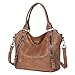 CLUCI Hobo Bags for Women Vegan Leather Handbags Large Tote Ladies Purse Shoulder Bag with Adjustable Shoulder Strap