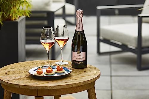 feinen Perlen und premium Etikett - Detailansicht von Feuillatte Réserve Rosé Brut Test 2026 – Dealfoxx.de