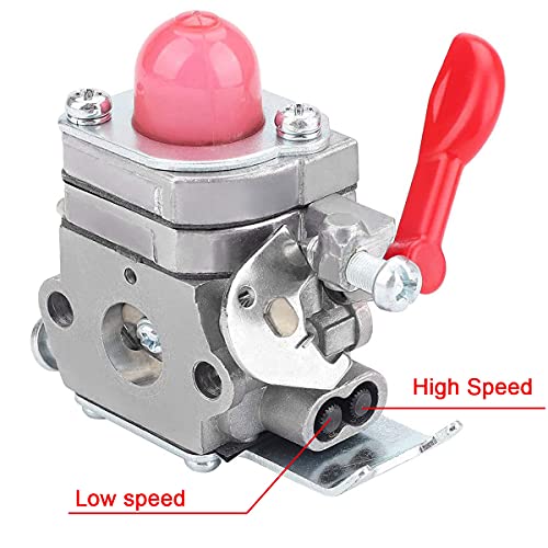 ZAMDOE 530071811 Vergaser Ersatz für Poulan Pro PP025 PP125 P4500 P4500F PP258TP PP25E 25cc Trimmer, für Craftsman 358791010, Ersatz für ZAMA # C1U-W19