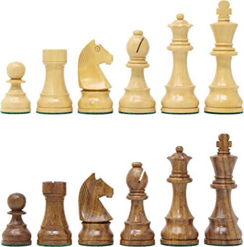 ChessJapan チェス駒 オフィシャル・スタントン 95mm 日本チェス連盟公式用具