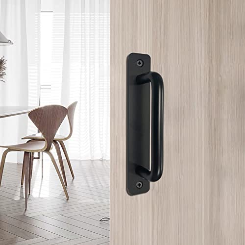 Axuansor 10 Pack 5.8 Inch Cabinet Handles Black Cabinet Pulls Aluminium Alloy Closet Door Handle Vintage Drawer Handles Modern Kitchen Handles With Backplate For Cabinet Shed Drawer Wardrobe Black #TOP5