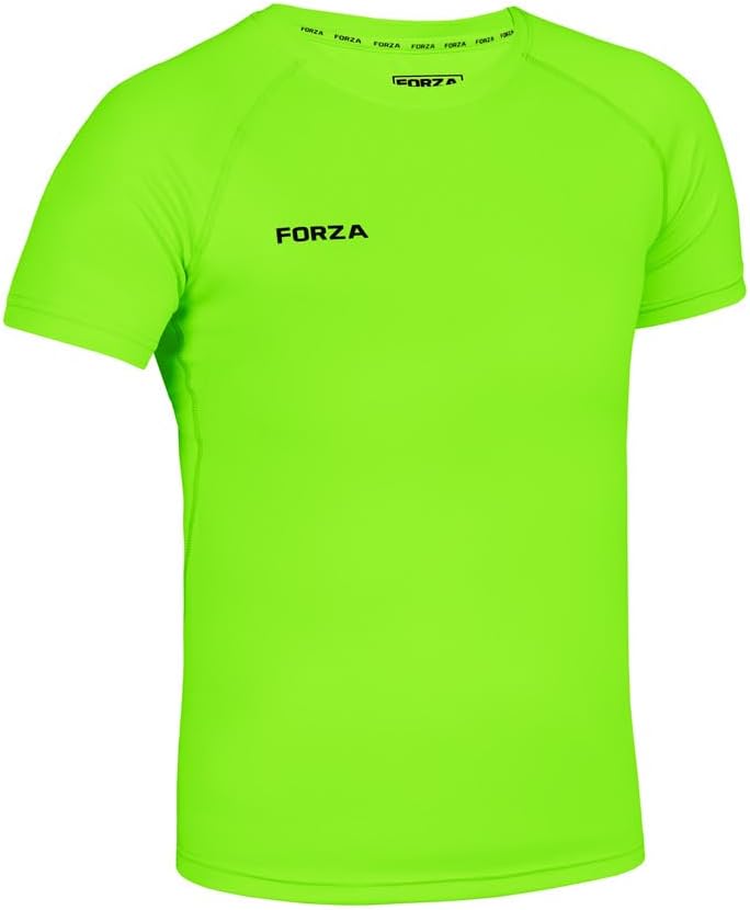FORZA Boys' Short Sleeve Base Layer – Quick-Dry, Anti-Odor, 4-Way Stretch, Youth Sports Top