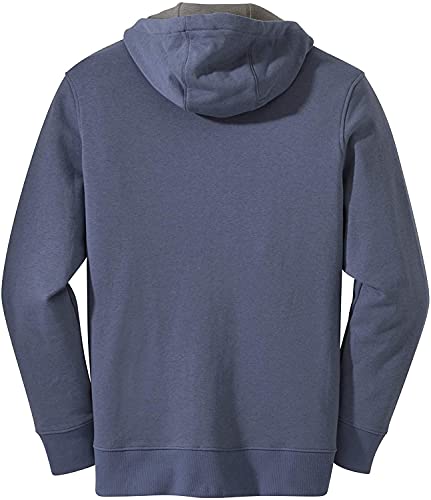 Outdoor Research Men's Cam Full Zip Hoody, Steel Blue, Large #TOP25