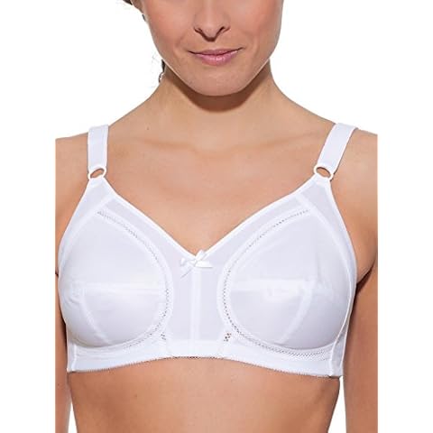 Sujetador Selene Maite sin Aros y sin Relleno en Tejido Simplex Blanco Talla 125 Cover
