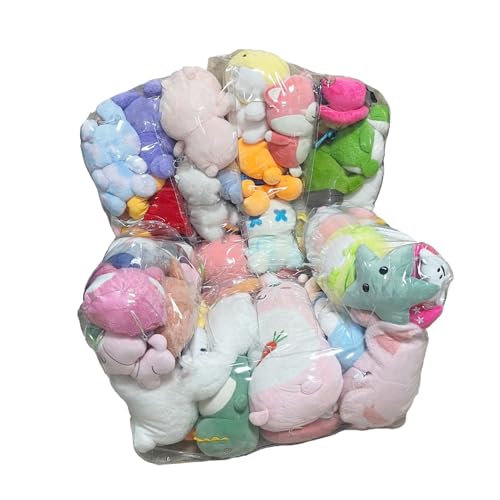 Almacenamiento Para Animales de Peluche en Forma de Puf, Organizador Transparente De Juguetes De Peluche, Puff Almacenador Para Animales De Felpa, Para Niños y Niñas Dormitorio Guardería Sala de Juego