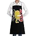 NA Fartuchy rzemieślnicze z wygodną kieszenią, w kształcie ośmiornicy Belgii fartuch na szelkach dla Twojej matki