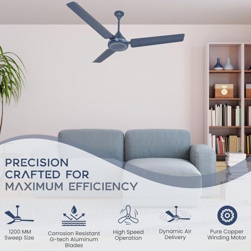 Polycab Superb Neo 1200 mm high Speed Ceiling Fan - Image 5