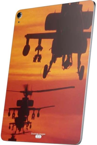 Skinit Decal Tablet Skin Compatible with iPad Air 11in (2024-2025) - Officially Licensed Four AH-64 Apache Helicopters Design