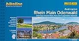  Rhein Main Odenwald: Unterwegs zwischen Rhein, Main und im sagenhaften Odenwald. 1:75.000, 1.200 km, wetterfest/reißfest, GPS-Tracks Download, LiveUpdate (Bikeline Radtourenbücher)