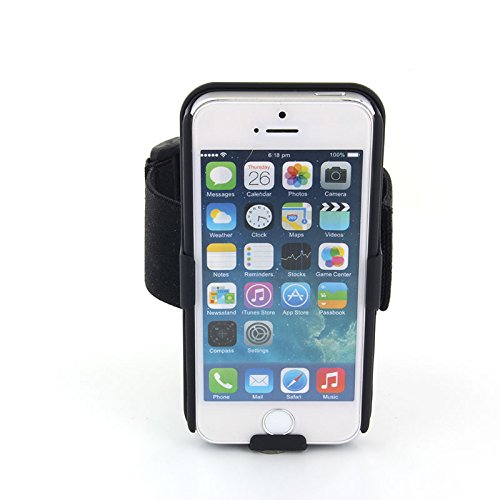 Iphone 5/5S Armband Case (Not For Iphone 5C) By Goodshells – For Running And Sports (Hard And Black) #TOP6