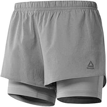 Reebok(リーボック) レディース ランニング 2イン1ショーツ