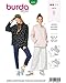 Produktbild Burda Schnittmuster 6253, Sweatshirts [Damen 34-44] zum selber nähen, ideal für Anfänger [L2]