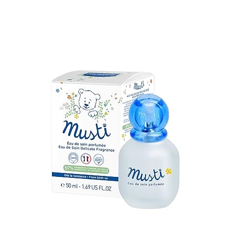 Mustela Musti - Baby Plant-Based Perfume & Cologne Spray - Delicate Fragrance For Boys & Girls - With Chamomile & Honey Extracts - Alcohol Free - 1.69 Fl. Oz. #TOP4