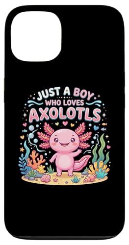 Axolotl Kawaii Just A Girl Who Loves Axolotls �X�}�z�P�[�X iPhone 13 �p
