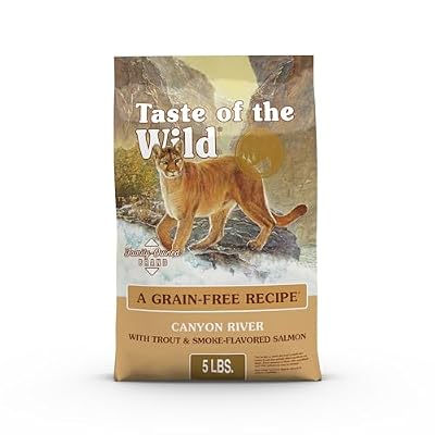 Taste of the Wild Canyon River Cat Food Trout & Smoke-Flavored Salmon, 5lb