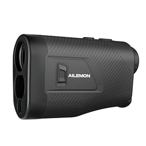 900 Yards Range Finder Golf Rangefinder with Slope Switch, 6X Magnification Laser Rangefinders Black/Gray