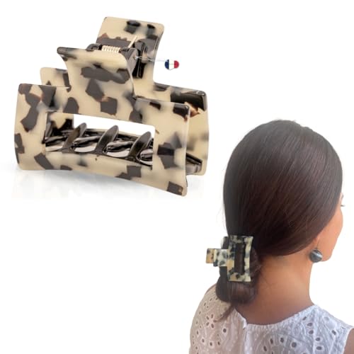 Pince à cheveux Decap pour femme le design rectangulaire idéal au quotidien